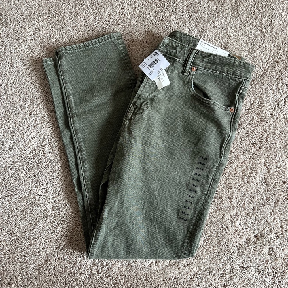Men’s American Eagle Green Denim Jeans
